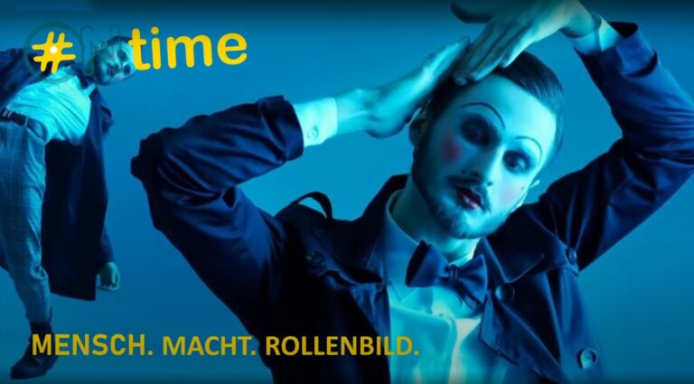 Video Still, Video Sandra Majewski, Interview mit beontime zum Thema Mensch – Macht – Rollenbilder